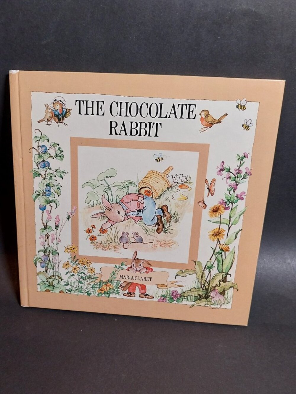 Vintage Easter Scholastic Book The Chocolate Rabbit by Maria Claret